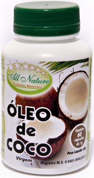 Óleo de Coco (1000mg)
